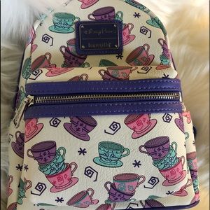 Disney Loungefly Mad Tea Party Backpack - NWT